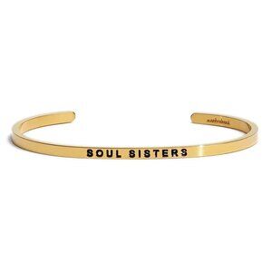 Women's MantraBand 'Soul Sister' Cuff - Gold
